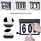 Waterproof Outdoor Wall Light, LED Solar House Number Light, Wireless Sunpower Garden Lamp, Decorative Address Sign
