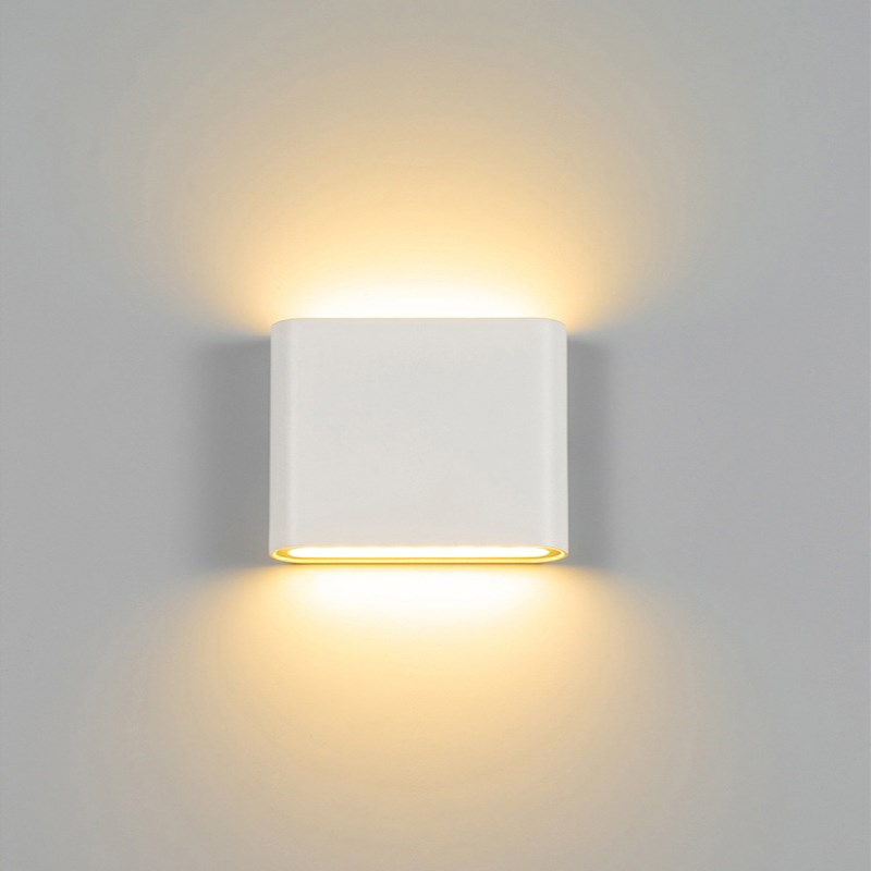 Aluminum Waterproof Outdoor LED Wall Lamp Modern Up And Down Light Garden Porch Sconce Decorative W 3