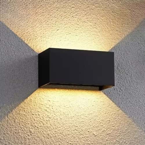 Outdoor Waterproof Aluminum LED Wall Lamp for Porch, Garden, Living Room, Street, Stairs, and Interior Lighting
