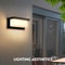 Waterproof LED Outdoor Wall Light With Motion Sensor Perfect For Porch Balcony Garden Lighting 1