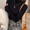 Womens Elegant Solid Basic Knitted Turtleneck Sweater Long Sleeve Slim Pullover Casual Korean Fashi 1