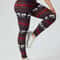 Hip Lifting Tummy Tuck Outdoor Leggings Christmas Print Women Leggings Slim Elastic Bottoms Festive 5