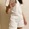 White Shorts For Women Elegance Women Shorts High Waisted A Line Slim Casual Hot Girl Straight Pant 0