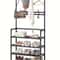 Entrance Organizer With Clothes Hanger And Shoe Rack Store Shoes Clothes Jackets Hats Bags Umbrella 4