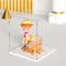 Acrylic Display Case Clear SelfAssembly Transparent Dust Proof Protection Showcase With White Base 3