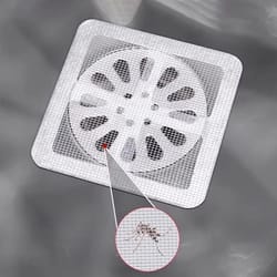 mesh shower drain covers, disposable hair catcher for shower, floor sink strainer filter mesh sticker, bathroom