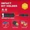 Alloy Steel Mixed Impact Power Driver Bit Set With Storage Organizer Complete And HeavyDuty Tool Se