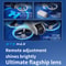 Foldable Quadcopters With HD Dual Cameras WIFI Brushless Motors Obstacle Avoidance Intelligent Flig 3