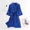 Silk Satin Women Wedding White Bride Robe Sleeve Morning Gown Loose Nightgown Kimono Bathrobe Sleep 4