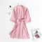 Silk Satin Women Wedding White Bride Robe Sleeve Morning Gown Loose Nightgown Kimono Bathrobe Sleep 7