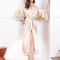 2019 New Silk Satin Lace Robes Bridesmaid Bride Robes Wedding Long Robe Bathrobe Womens Robe Linger 0
