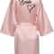 Fashion Women Silk Satin Short Night Robe Sexy Kimono Bathrobe Wedding Bridesmaid Bathrobe Satin Ba 4
