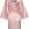 Fashion Women Silk Satin Short Night Robe Sexy Kimono Bathrobe Wedding Bridesmaid Bathrobe Satin Ba 4