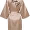 Fashion Women Silk Satin Short Night Robe Sexy Kimono Bathrobe Wedding Bridesmaid Bathrobe Satin Ba 5