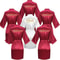 Bride And Bridesmaid Silky Robe Set Bridal Shower Bathrobe Set Getting Ready Dressing Gown Wedding 6