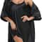 Sexy Silky Womens Silk Satin Pajamas PJ Robe Set With Chemise Nightgown Elegant Sleepwear 4