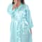 Sexy Women Silk Satin Short Night Robe Solid Kimono Fashion Bathrobe Wedding Bridesmaid Peignoir Fe 9