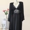 Sexy Lace Trim Sleepwear New Female Long Robe Nightgown Set Suspender Nightdress Spring Summer Sati 4