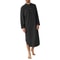 Fashionable Mens Buttondown Sleep Robes Solid Color Stand Collar Long Sleeve Nightgown Comfortable 3