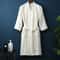 Thin Morning Robe Cotton Terry Robe For Spring And Summer Long Sleeve Waffle Bathrobe Hotel Beauty 8