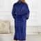 Winter Warm Flannel Gown Coral Fleece Long Robe Intimate Lingerie Cozy Casual Nightdress For Homewe 1