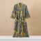 Lightweight Cotton Fashionable Printed Half Sleeve Bathrobe Quick Drying For Spring And Summer Abso 5