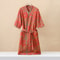 Lightweight Cotton Fashionable Printed Half Sleeve Bathrobe Quick Drying For Spring And Summer Abso 1