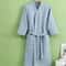 Quick Drying Bathrobe For Women And Men Cotton Waffle Hotel Bath Robe Thin AllSeason Design For Bea 5