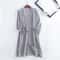 Japanese Robe For Couples New Spring And Autumn Cotton Crepe Bathrobe Men And Women Sleepwear 5