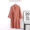Japanese Robe For Couples New Spring And Autumn Cotton Crepe Bathrobe Men And Women Sleepwear 6