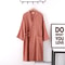 Japanese Robe For Couples New Spring And Autumn Cotton Crepe Bathrobe Men And Women Sleepwear 6