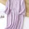 Japanese Robe For Couples New Spring And Autumn Cotton Crepe Bathrobe Men And Women Sleepwear 7