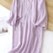 Japanese Robe For Couples New Spring And Autumn Cotton Crepe Bathrobe Men And Women Sleepwear 7