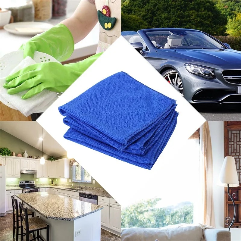 Microfiber Towels For Car Wash Drying Cloth Towel Household Cleaning Cloths Auto Detailing Polishin 0
