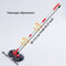 Double Head Car Wash Mop Rotating ThreeSection Telescopic Mop For Car RoofWindow Cleaning 5