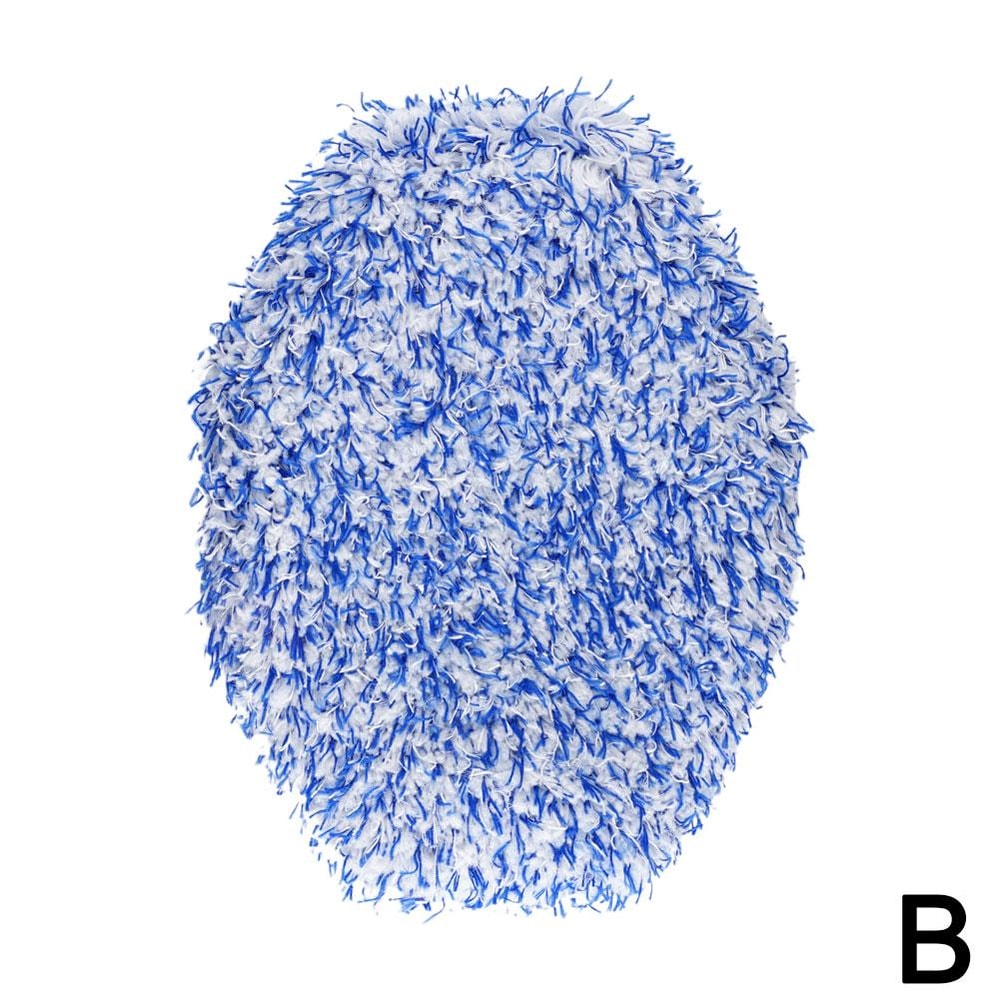 Longhandle Water Brush Replacement Cloth Plush Chenille Mop Cover Car Cleaning Brush Household Mop 7