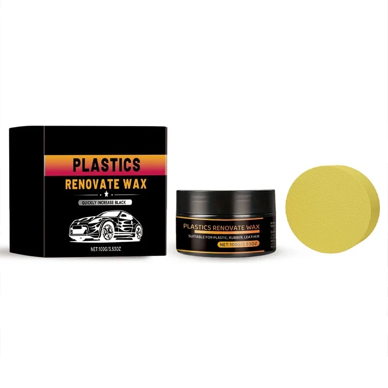 Black Shine Tire Wax LongLasting Restoration Durable Protection For Car Motorcycle Bike Tires Acc 6