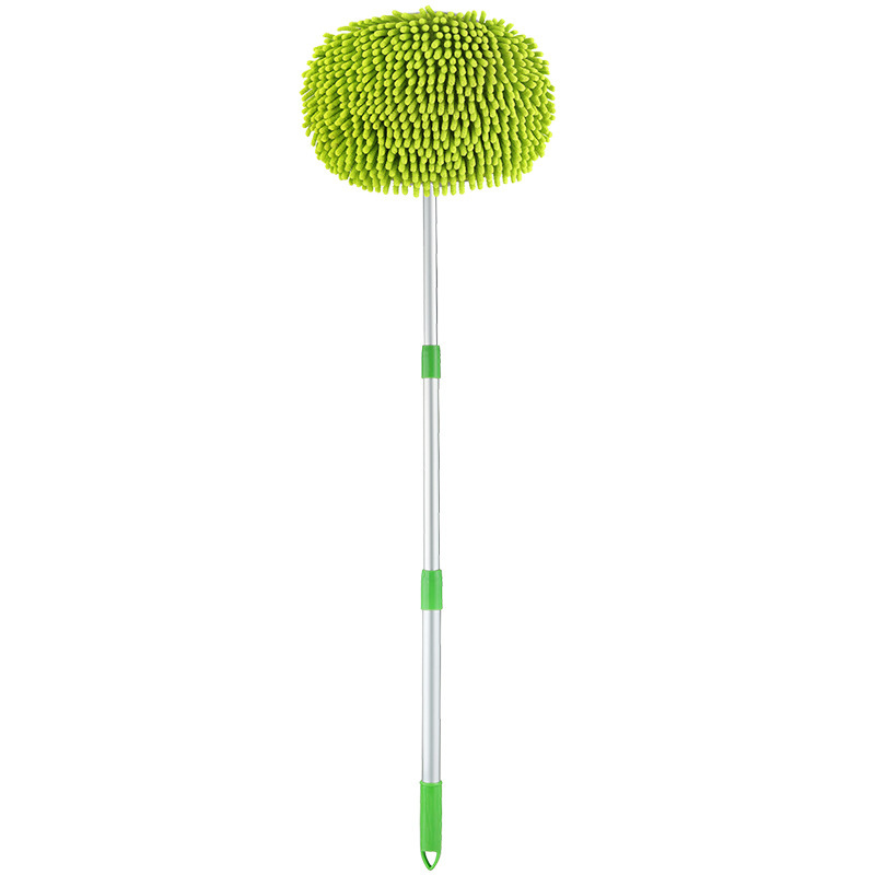 Adjustable Car Cleaning Brush Super Absorbent Car Wash Mop Telescoping Long Handle Detailing Brush