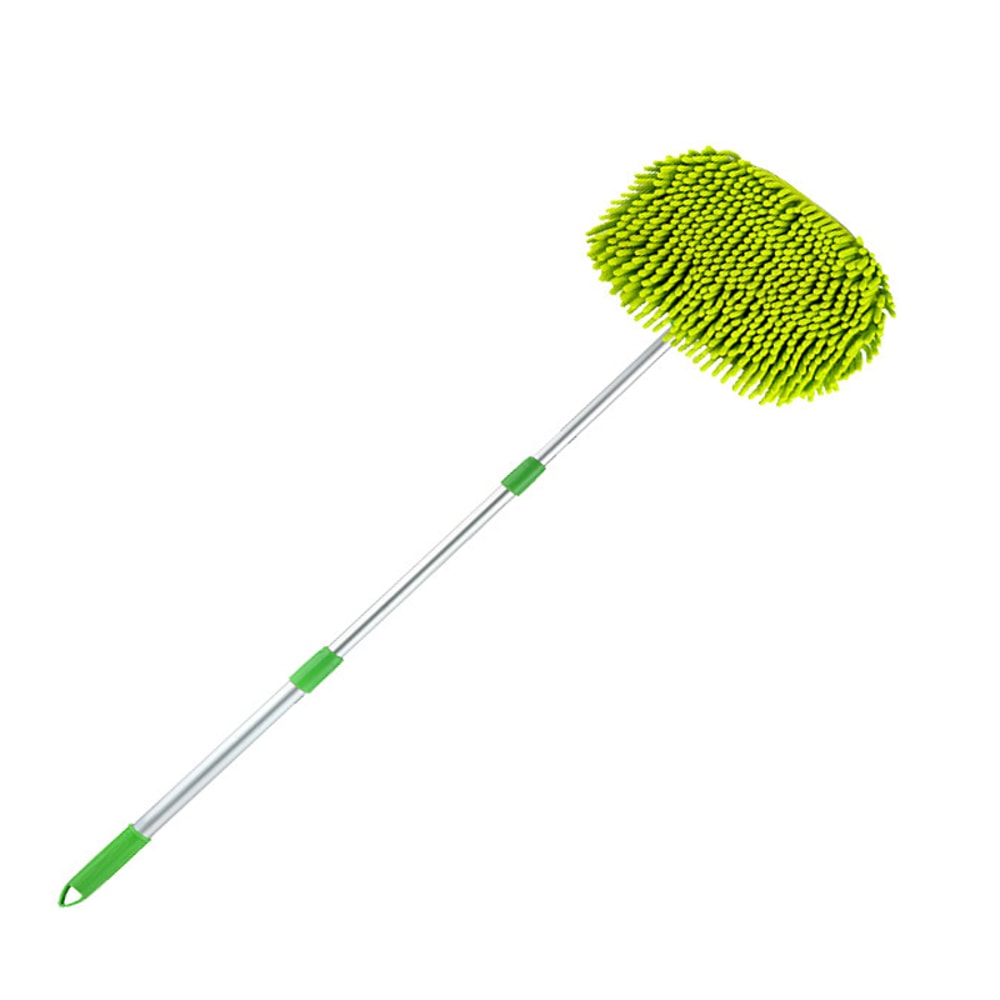 Adjustable Car Cleaning Brush Super Absorbent Car Wash Mop Telescoping Long Handle Detailing Brush