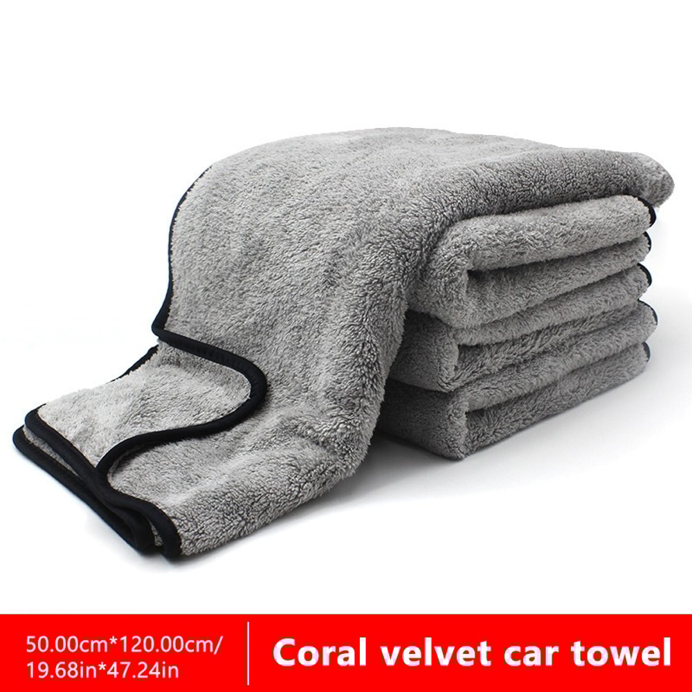 Microfiber UltraSoft Auto Wash Towel Car Cleaning Towel Upgraded Super Absorbent ScratchFree Drying 7