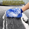 Double Sided Chenille Microfiber Car Wash Mitt Ultra Absorbent Wash Car Sponge Scratch Free Auto Gl 4