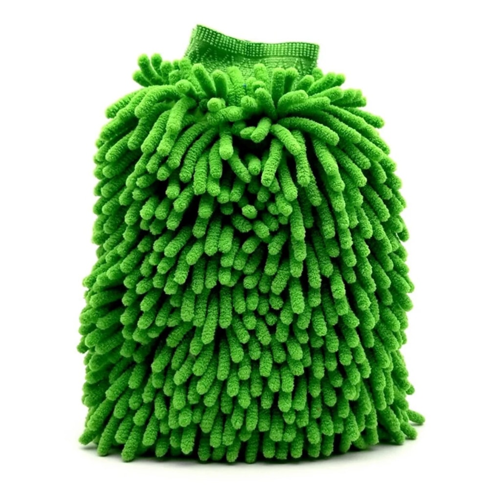 Double Sided Chenille Microfiber Car Wash Mitt Ultra Absorbent Wash Car Sponge Scratch Free Auto Gl 10