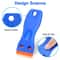 Plastic Razor Blade Scraper Tool Razor Scraper With Plastic Blades Cleaning Scraper Remover For Flo 1