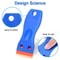 Plastic Razor Blade Scraper Tool Razor Scraper With Plastic Blades Cleaning Scraper Remover For Flo 1