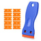 Plastic Razor Blade Scraper Tool Razor Scraper With Plastic Blades Cleaning Scraper Remover For Flo 5