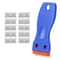Plastic Razor Blade Scraper Tool Razor Scraper With Plastic Blades Cleaning Scraper Remover For Flo 7