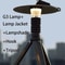 3000mah GZ Lighthouse Camping Light Super Long Battery Life LED Camping Tent Hiking Atmosphere Lamp