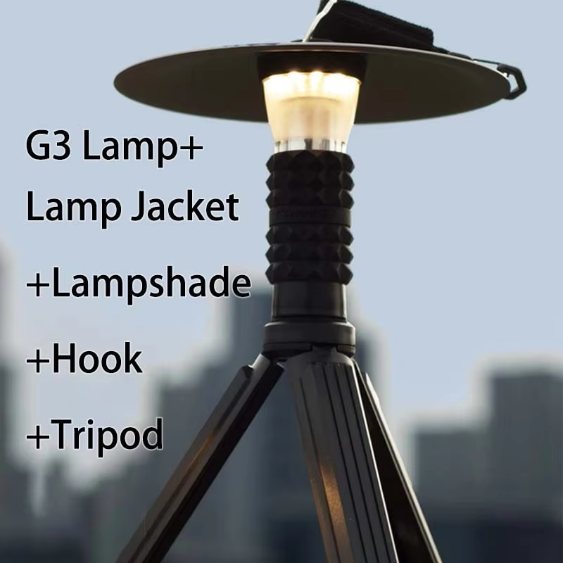 3000mah GZ Lighthouse Camping Light Super Long Battery Life LED Camping Tent Hiking Atmosphere Lamp