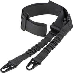 adjustable tactical dual point nylon sling, outdoor hunting and adventures sling strap, heavy-duty nylon design