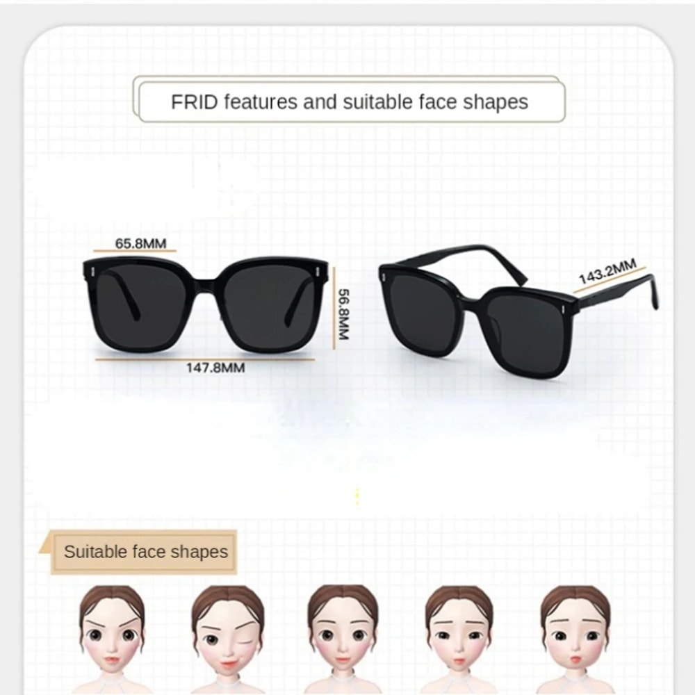 2024 High Quality Sunscreen Sunglasses Retro Womens Sunglasses Driving Fishing Cycling AntiUV Class 4